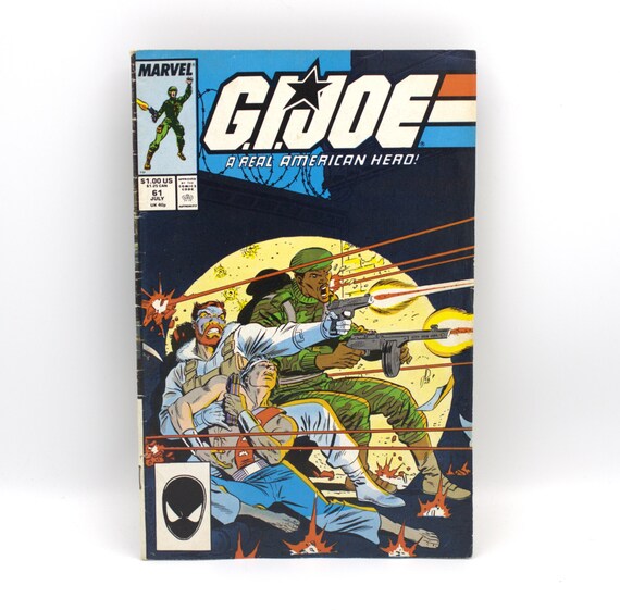Vintage 1987 GI JOE Comic Book Issue 61 July 