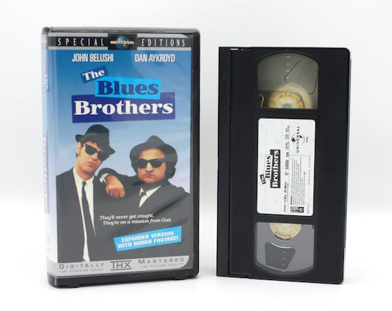 Vintage Blues Brothers 1979 Film VHS Tape Special Edition THX