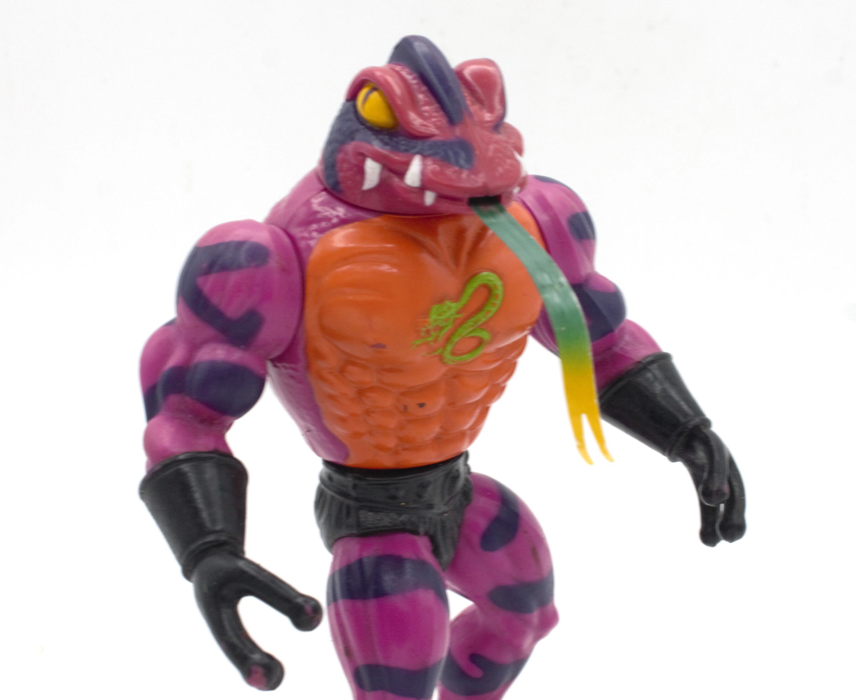 Vintage 1980s He-man Masters of the Universe Tung Lasher Action