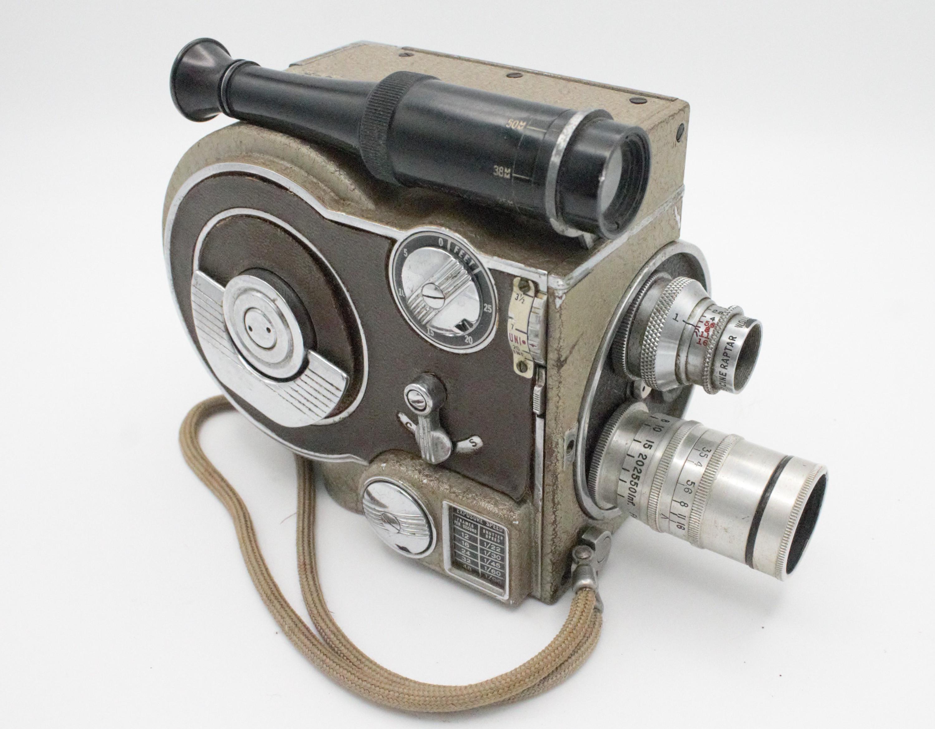 【コレクター・マニア向】Revere Eight 8mmフィルムカメラ Vintage 8mm Movie Camera Revere Eight Magazine Cine Eight Model