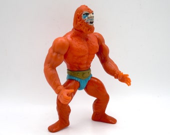 Vintage 1982 He-man Masters of the Universe Beast Man Action
