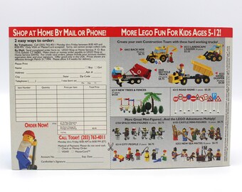 Vintage 1994 Lego Catalog Maniac Collector's Guide New Product