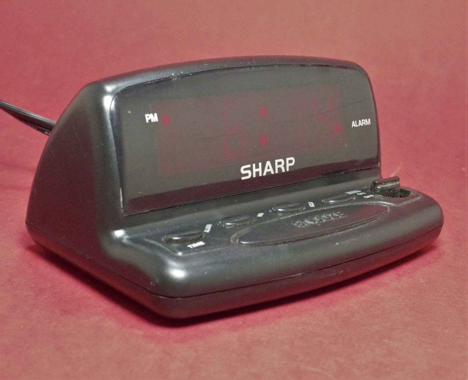 Vintage Digital Alarm Clock Red LED Time Display Buzzer Beep Etsy