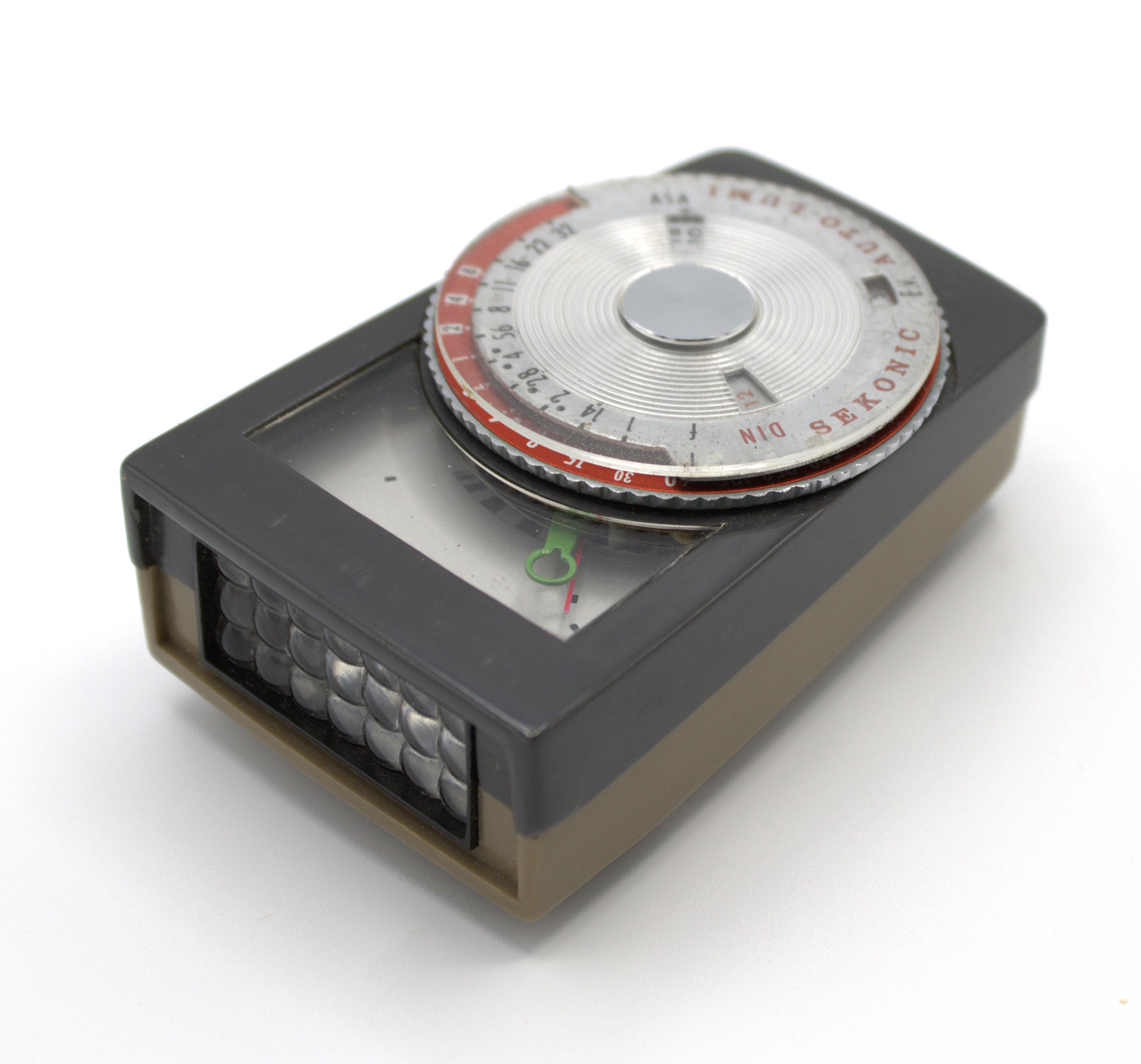 Vintage Light Meter Sekonic Auto-lumi Analog Needle Gauge
