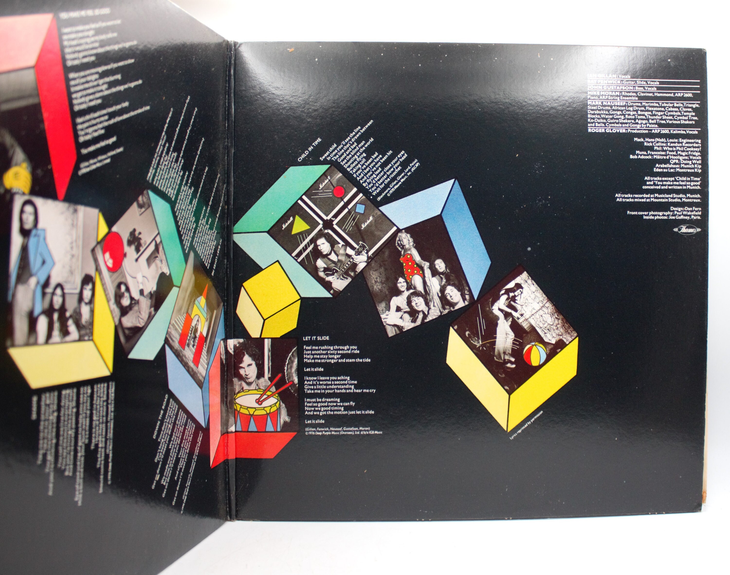 Vintage 1970s Vinyl Ian Gillan Band Child in Time Gatefold
