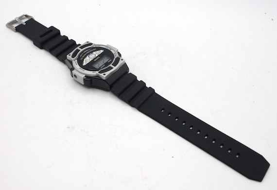 Vintage FM radio watch 1980s digital quartz watch FM … - Gem