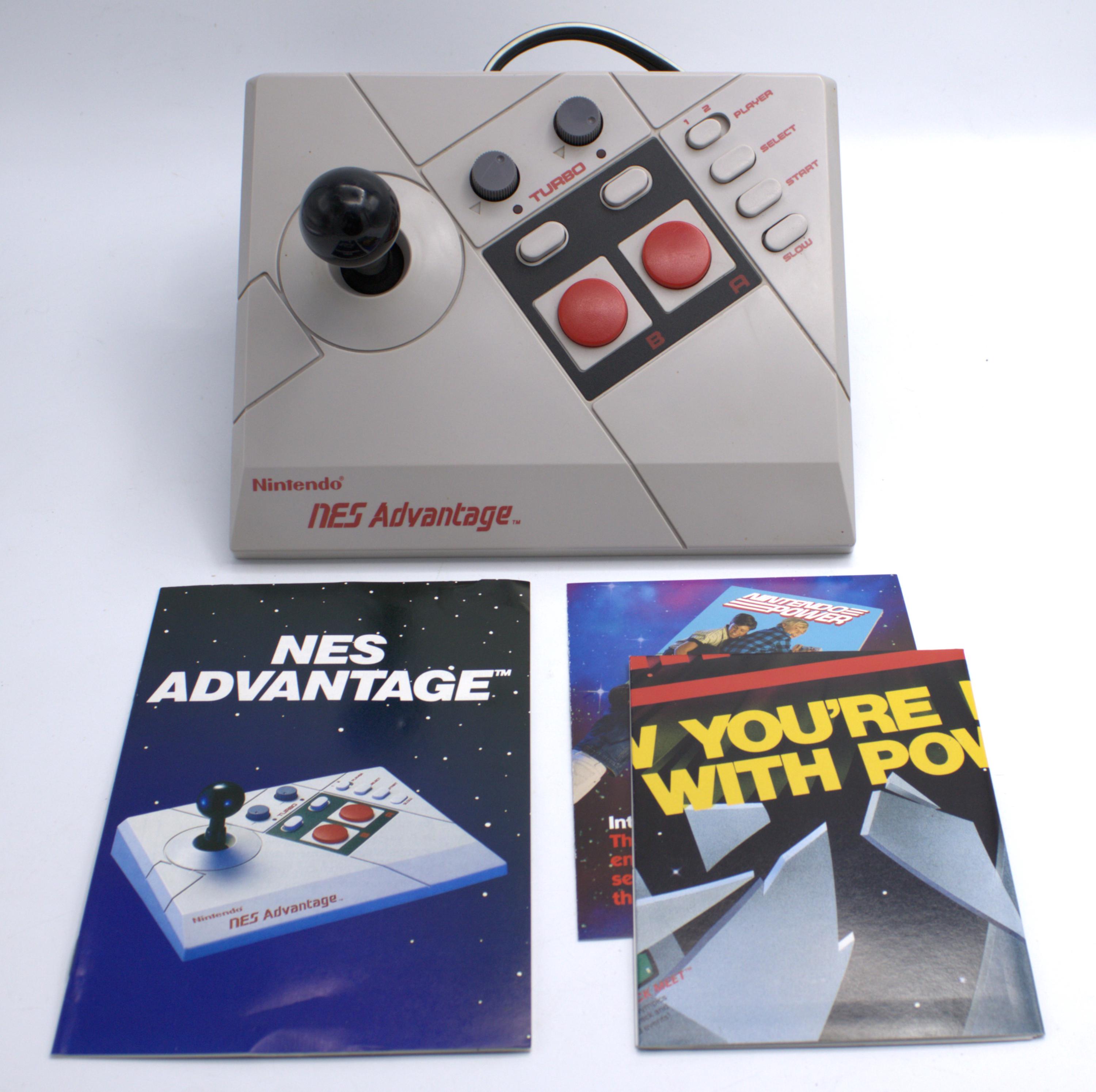 Vintage NES Advantage Arcade Videogame Controller Original NES 8