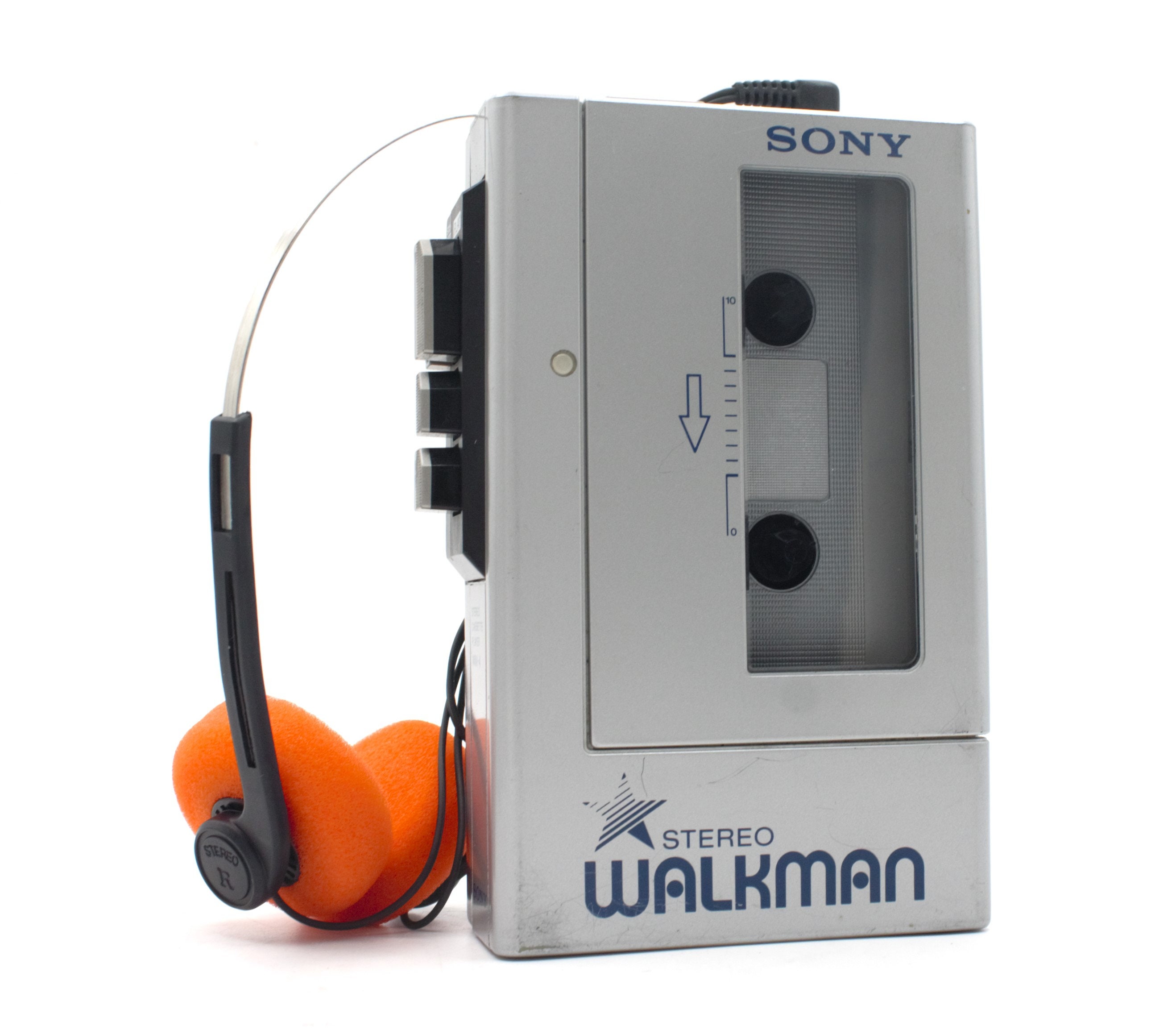 RARE] Sony WM-40 Walkman Cassette Player, Classic Silver ! Parts or repair  : )