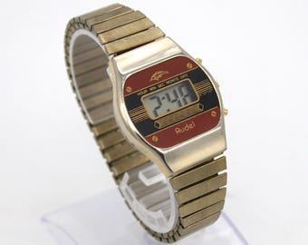 Vintage Audel 1980s digital watch