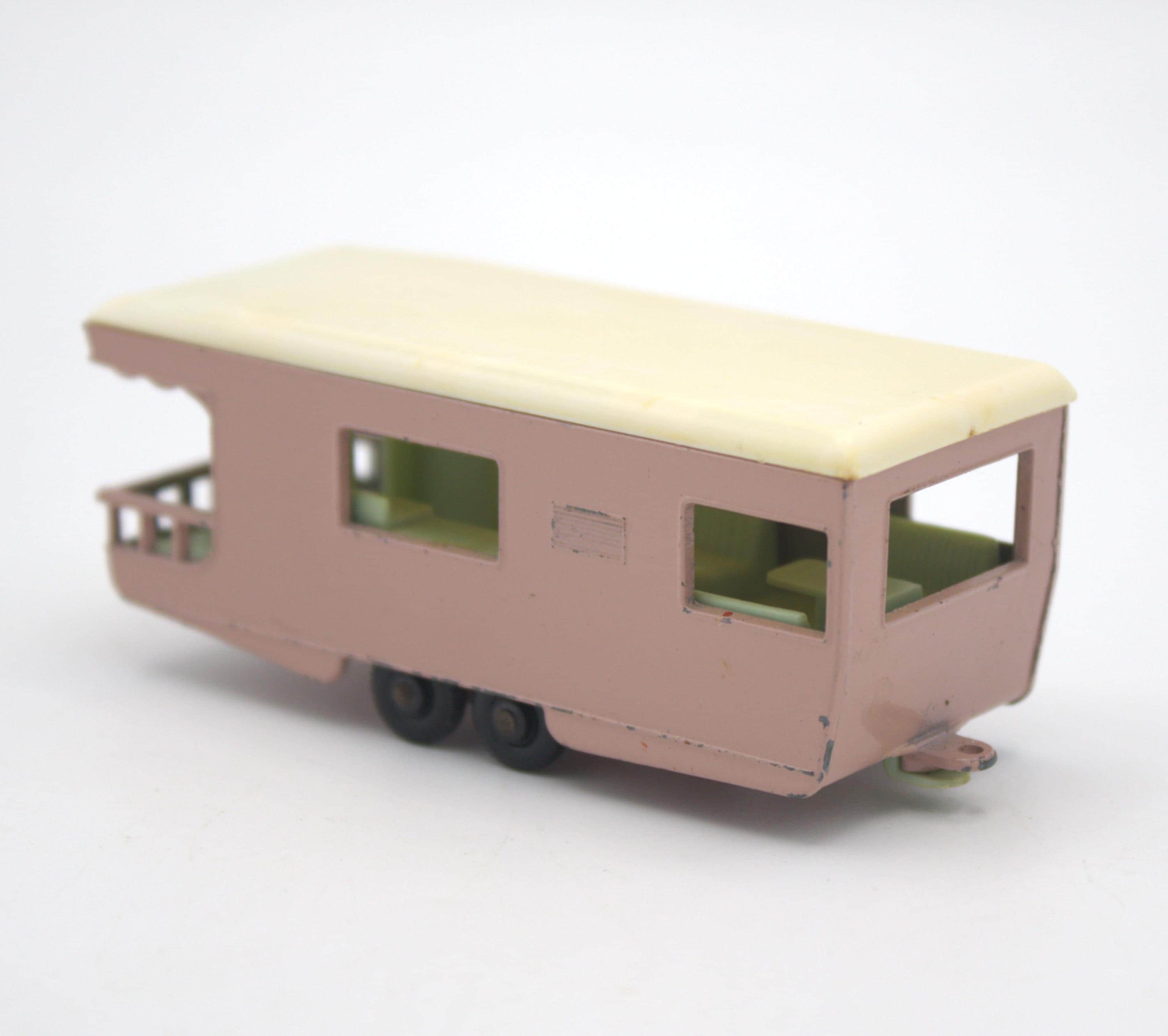 Vintage 1960s Matchbox Trailer Caravan Series No. 25 Die Cast