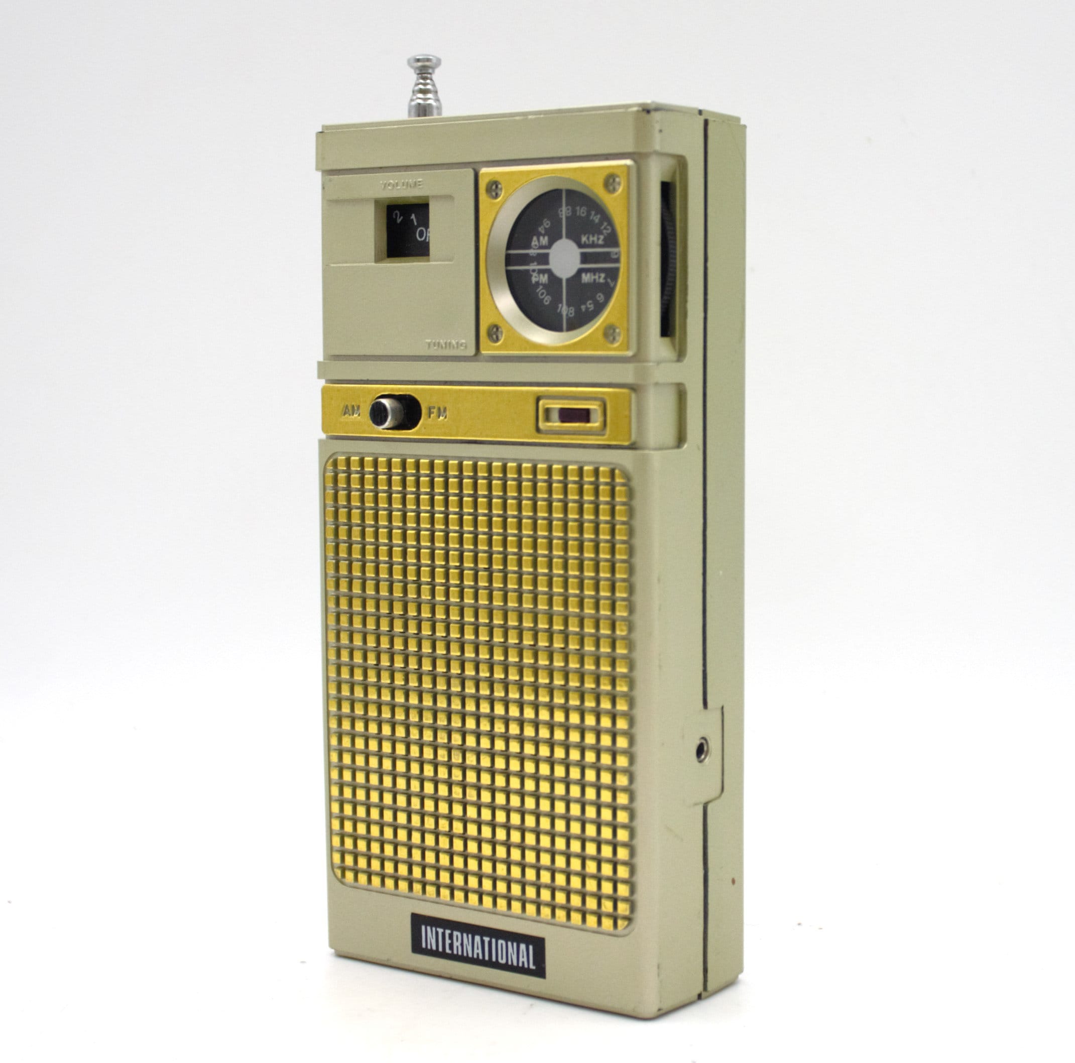 アンティーク　鉱石ラジオ 　\"Pocket Radio\" (米製) アンティーク 鉱石ラジオ 