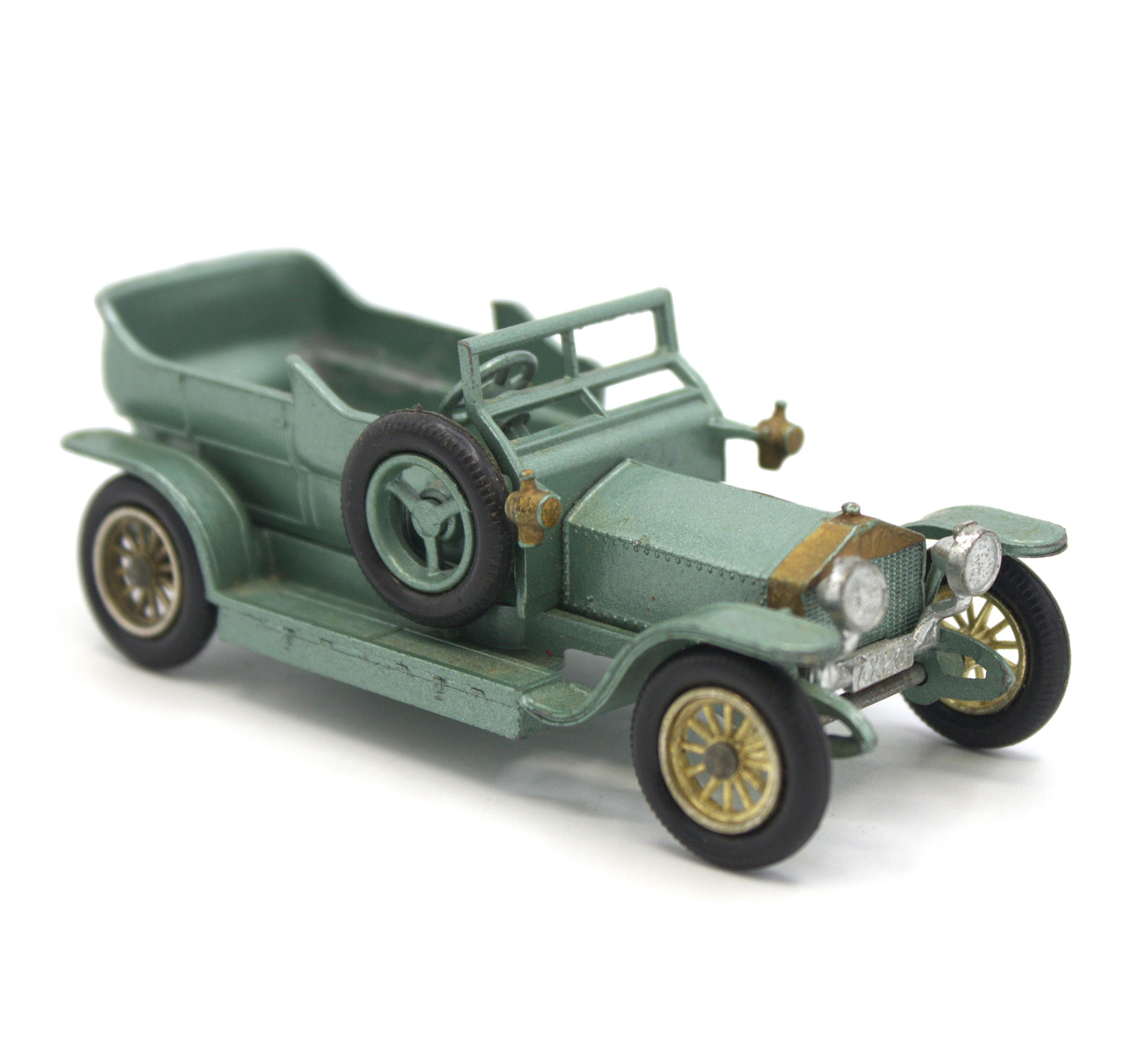 【英国製】Lesney Rolls-Royce Silver Ghost 灰皿 Vintage 1960s Matchbox Rolls Royce Silver Ghost Series No. 13