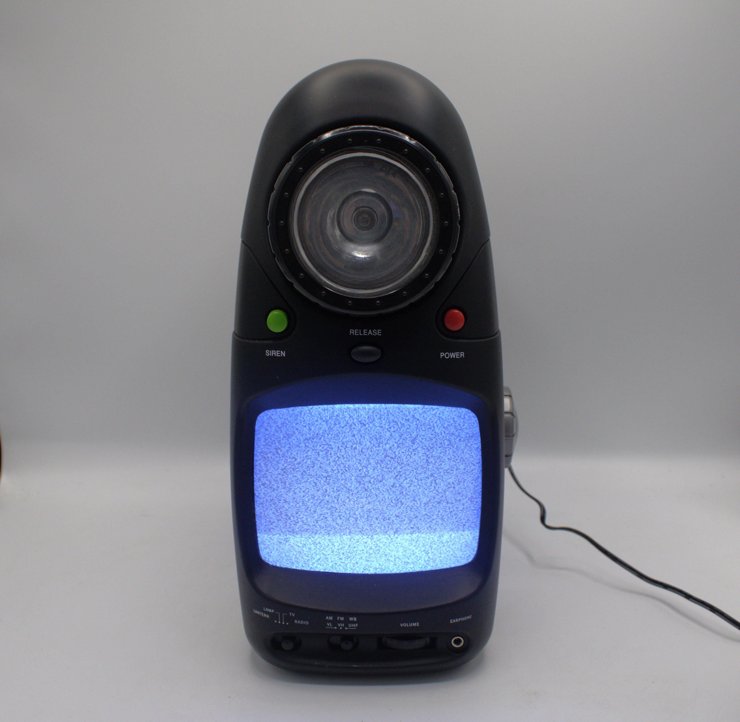 Vintage Portable Television Radio AM/FM Receiver Coax Rca Input TV