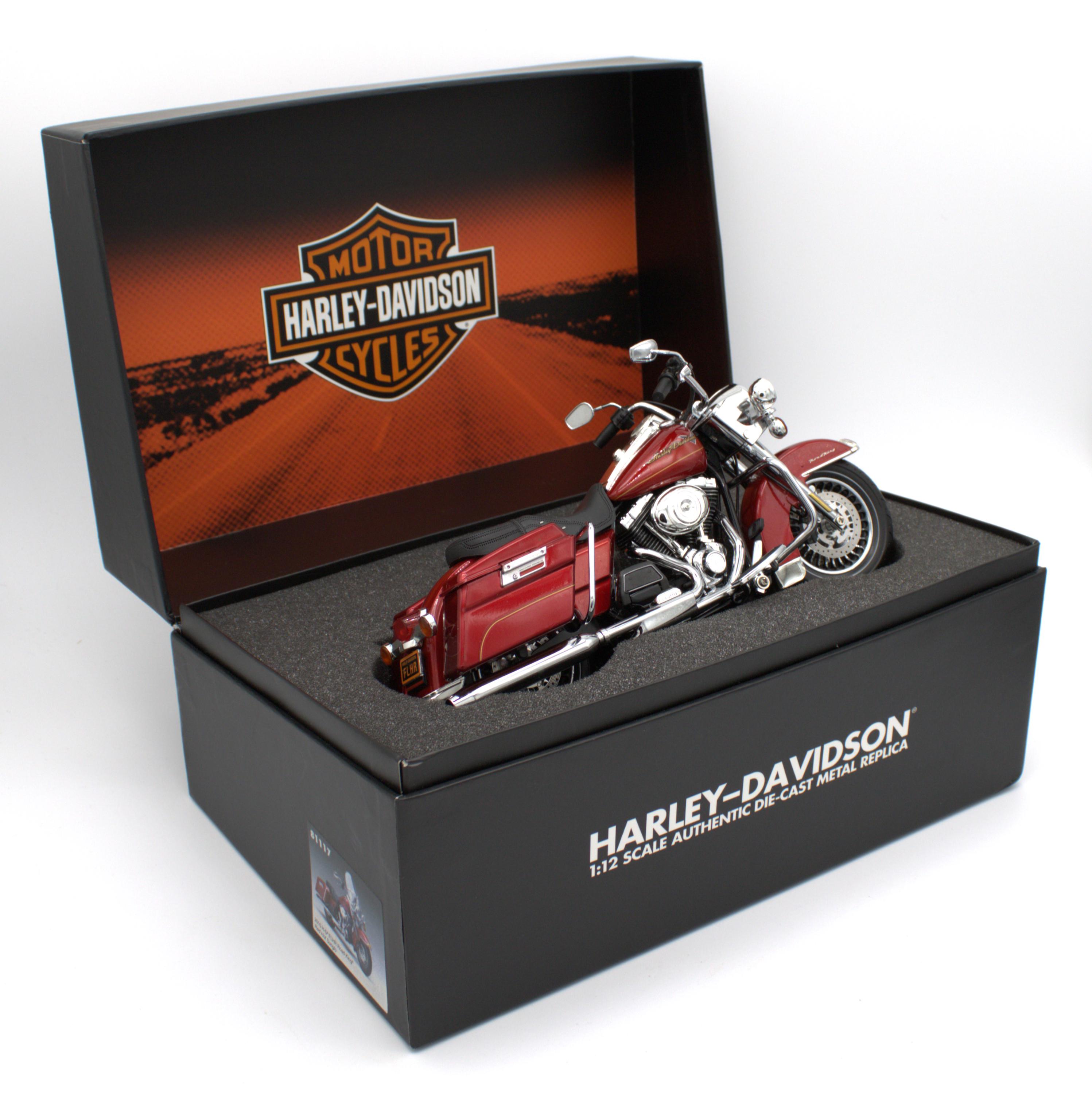 Vintage Harley Davidson Scale Model Motorcycle Die Cast Very High ...