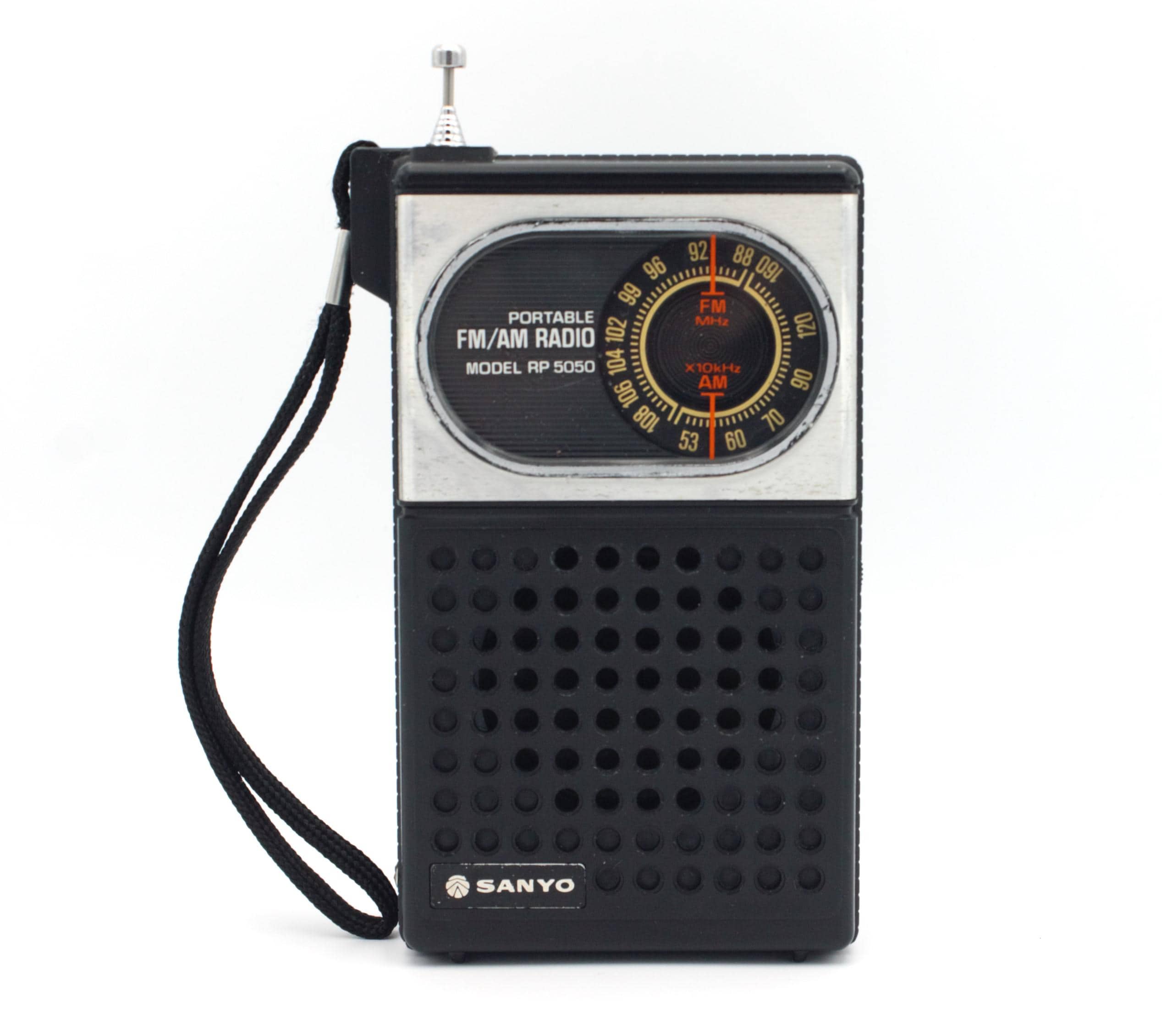 Vintage Sanyo Transistor Radio AM/FM Portable Radio Receiver