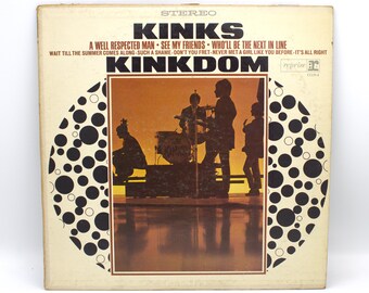 Vintage Original Kinks Size Mono Vinyl Record LP Album 1965 Tired