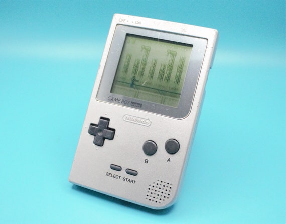 Vintage Nintendo Game Boy Pocket Handheld Console Cartridge