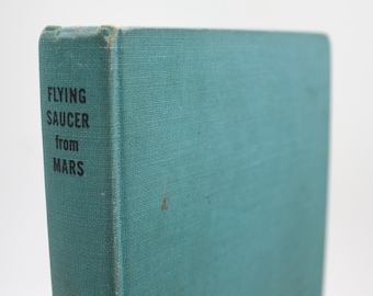 Vintage 1950s Flying Saucer From Mars book UFO outer space aliens First edition hardcover Allingham 1955