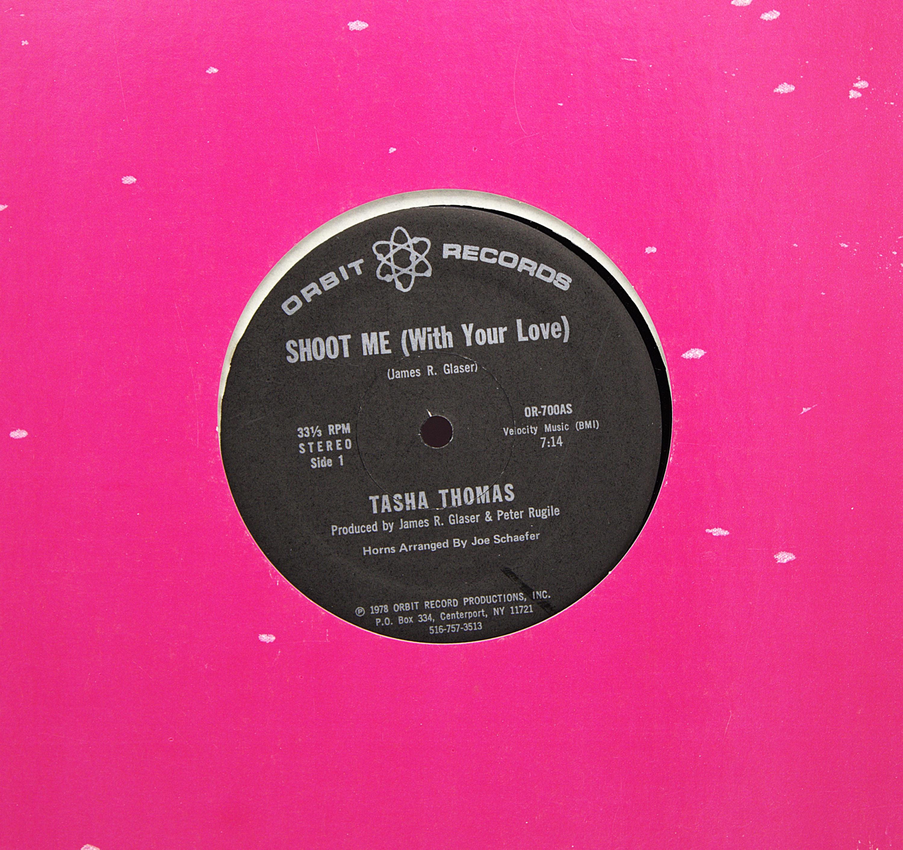 Vintage 70s Vinyl Record Tasha Thomas 1978 Shoot ME (with Your