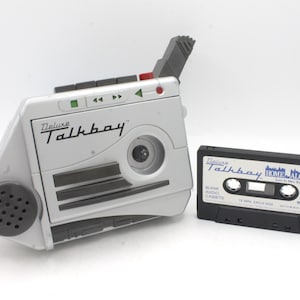 Vintage 1993 Talkboy Deluxe Audio Cassette Recorder With Original