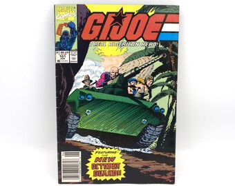 Vintage 1990 GI Joe comic book issue 101 "The New Guard" October Guard Cobra Commander 80s 90s Marvel Comics
