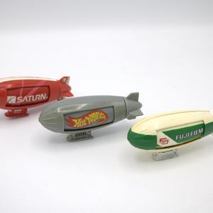 Vintage 1990s Hot Wheels Blimp Collection Promotional Saturn Car