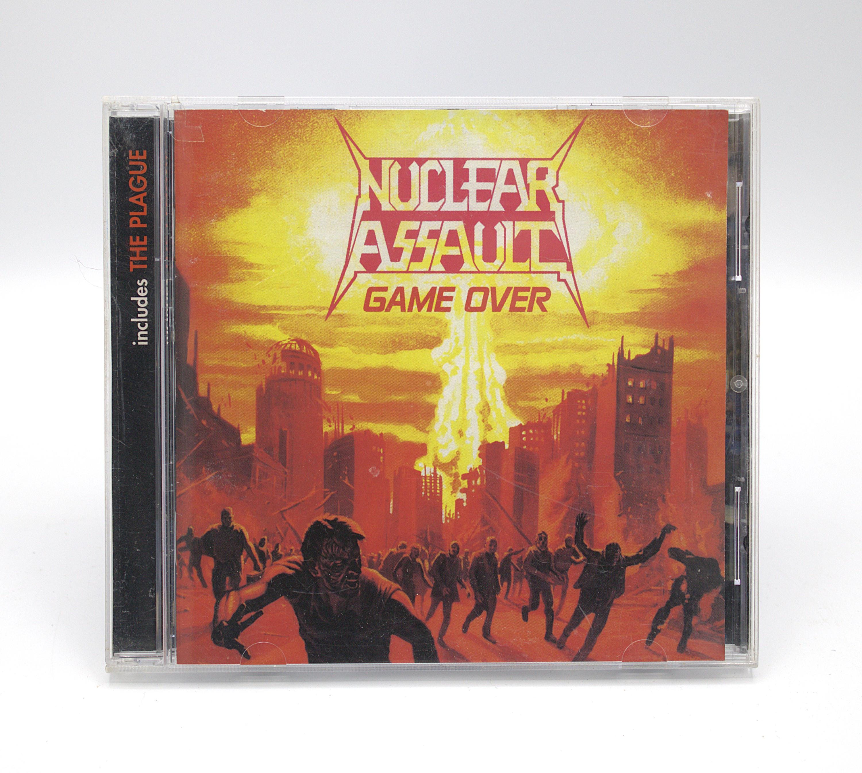 Vintage CD Nuclear Assault 1999 Game Over the Plague Album 80s 90s