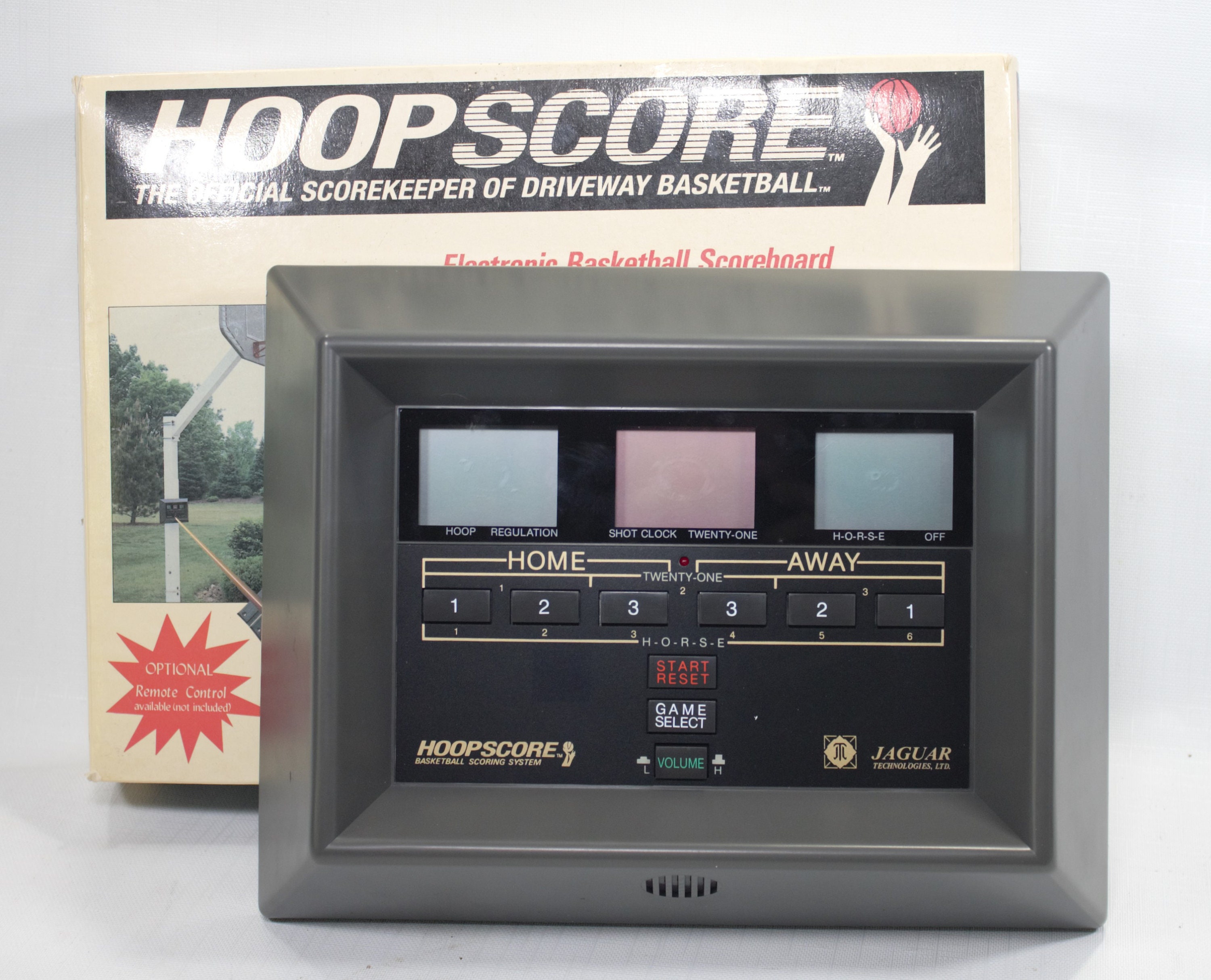 Tableau De Score électronique Avec Télécommande - Pour Cornhole, Basketball, Ping-pong - Aluminium, Couleurs Bleu/rouge
