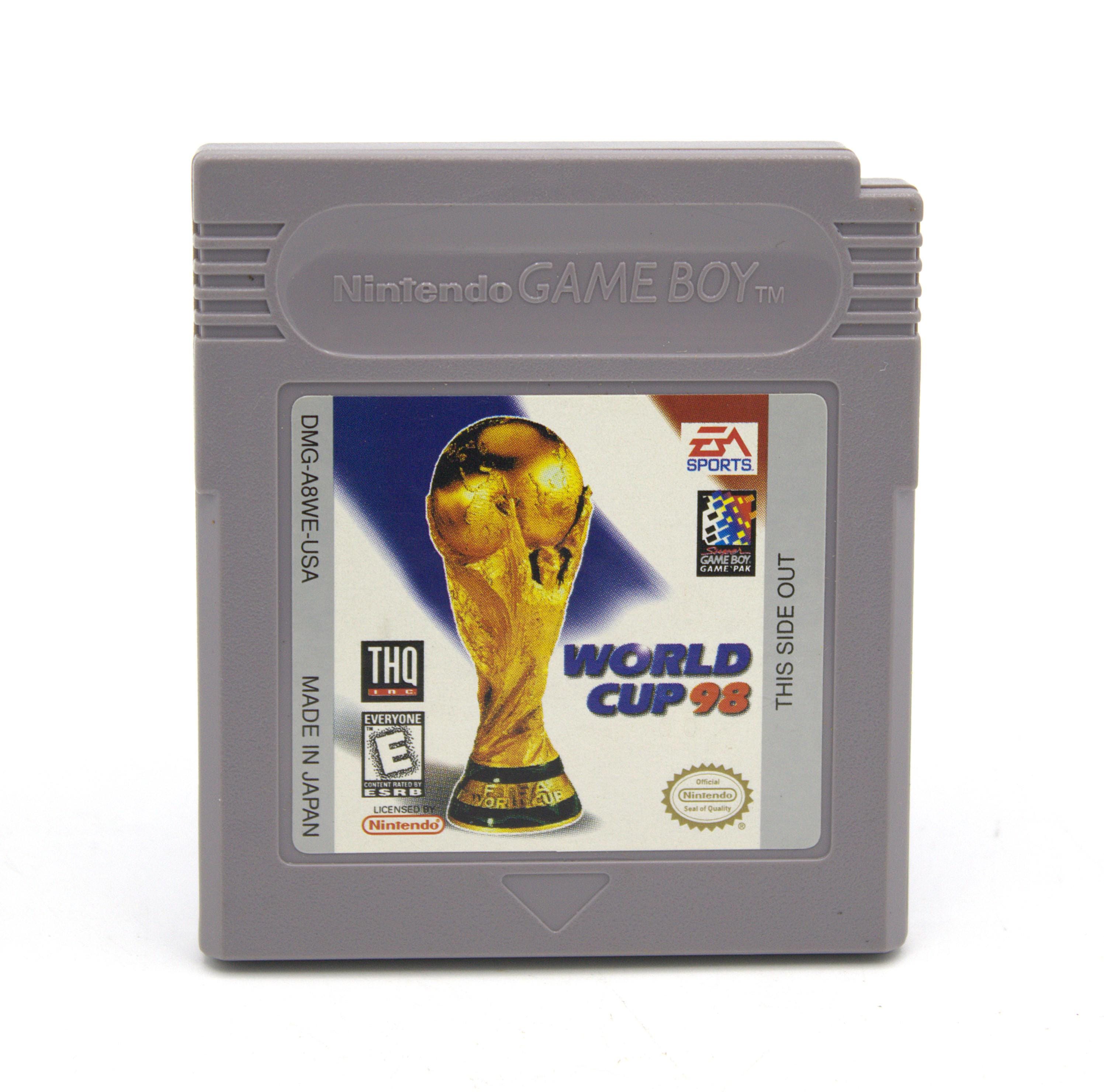 Vintage Nintendo Game Boy World Cup 98 Soccer Original DMG