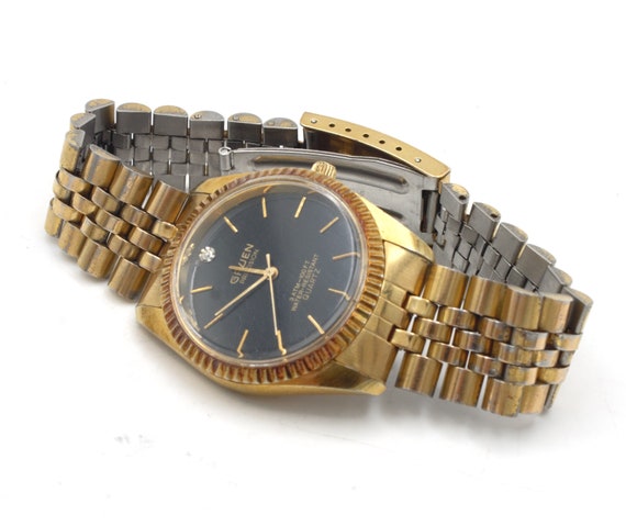 Montre Automatique Vintage Gruen Precision – Boîtier En Or 14 Carats, Occasion