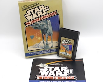Vintage 1983 Intellivision Star Wars Game Cartridge the Empire