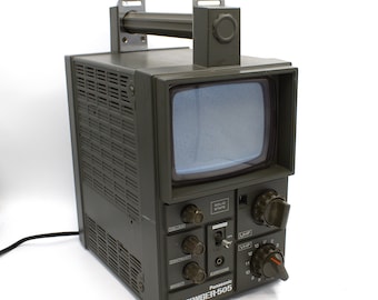 Vintage Color Mini-tv Casio TV-400 LCD Pocket Color Television Uhf