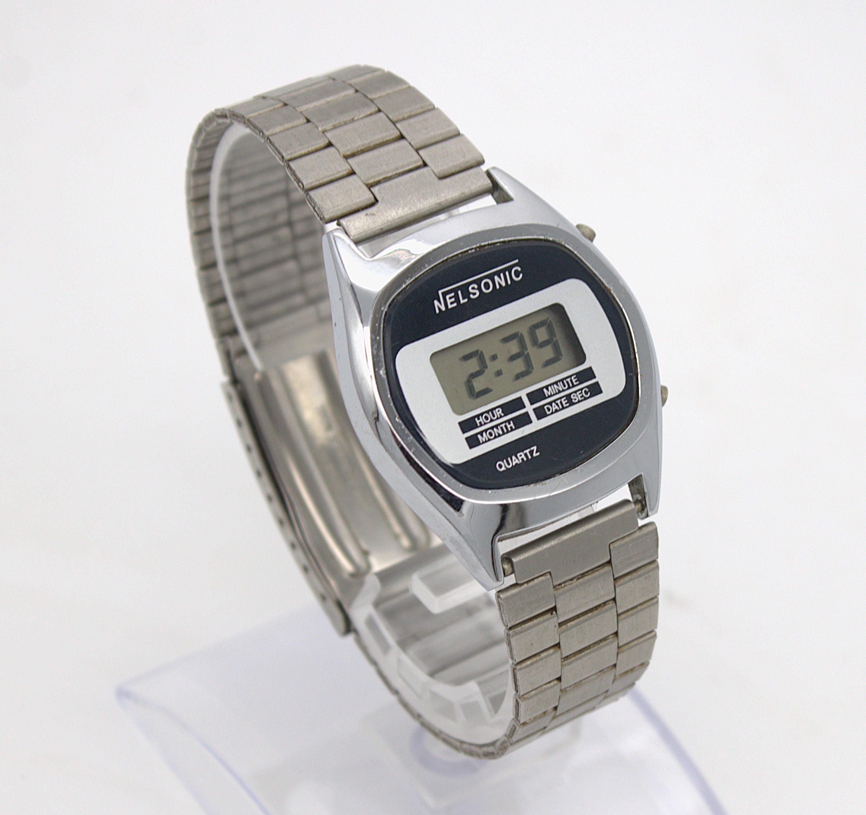 Nelsonic Digital Watch - Etsy