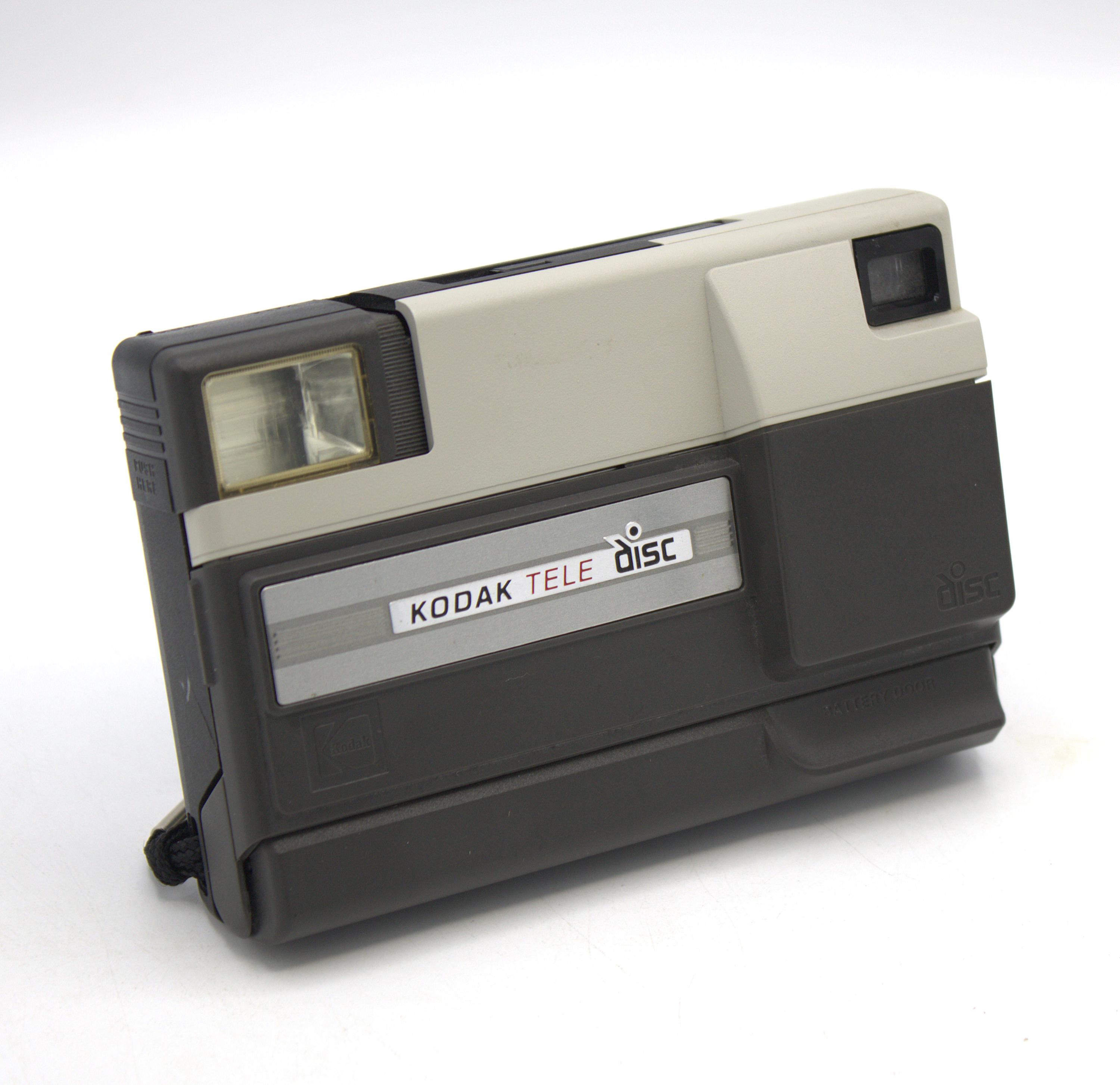 1970年代のビンテージ コダック テレディスク ディスクフィルムカメラ⭐︎ Vintage 1970s Kodak Tele-disk Disc Film Camera Built in Flash