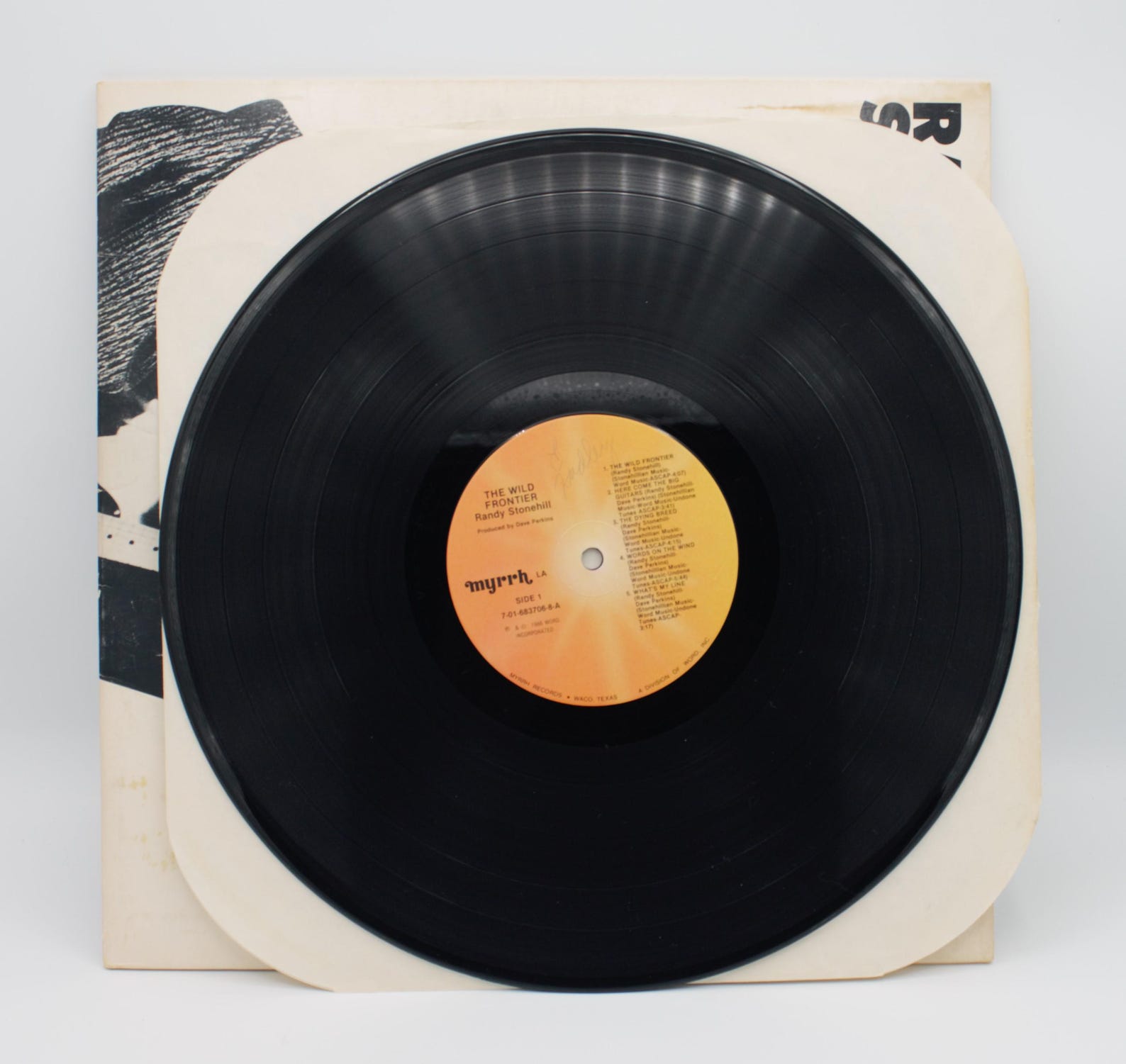 Vintage 1980's Vinyl Randy Stonehill 1986 the Wild Frontier Album ...