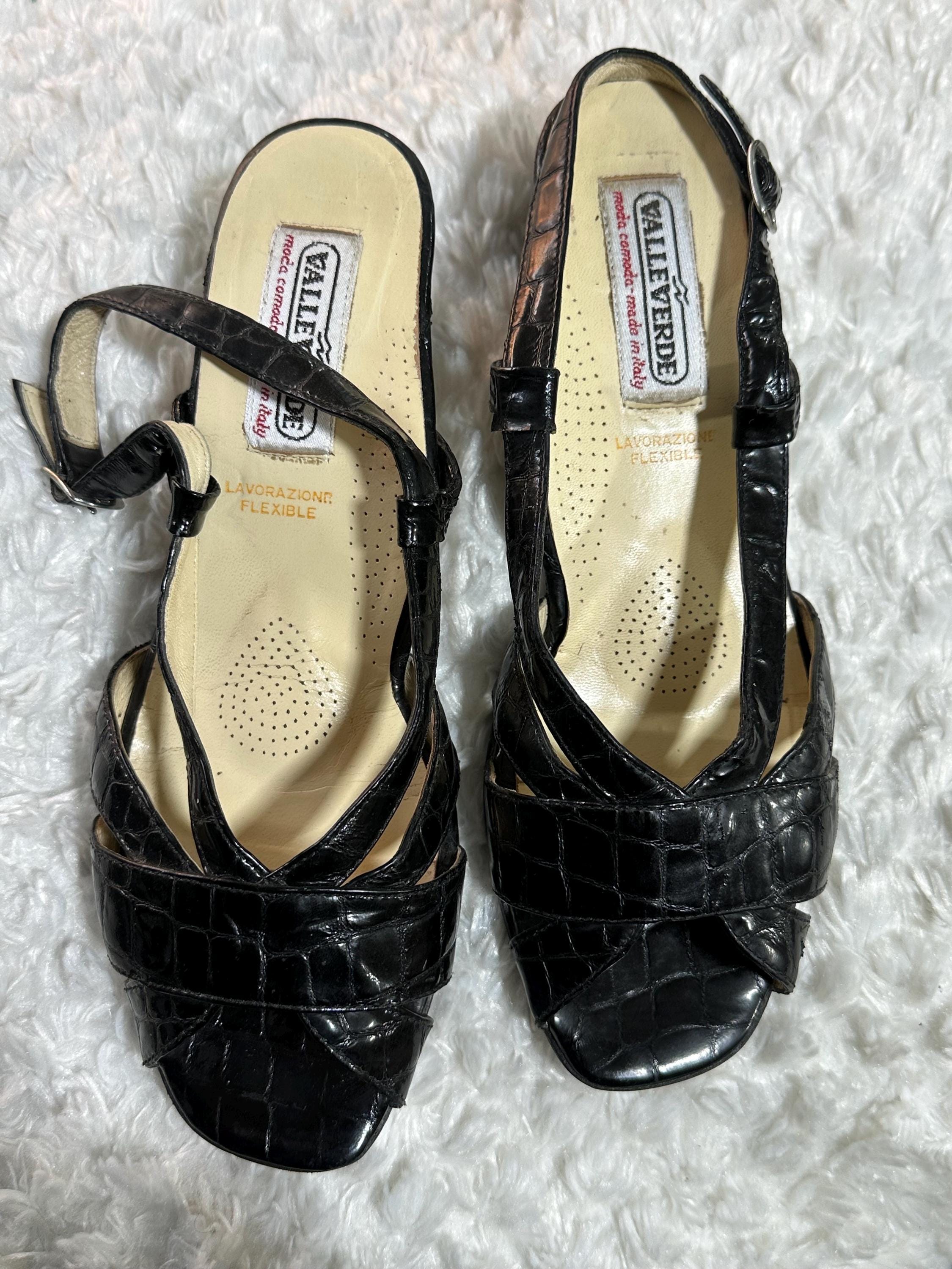 Neiman Marcus Vero Cuoio Men\'s Genuine Alligator Leather Shoes Size 9.5M Vero Cuoio - Etsy main image 3