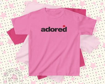 Olivia Rodrigo Adored Y2K Baby Tee | OR3 Expectations Inspired T-shirt.