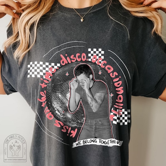 Kiss All the Time. Disco, Occasionally T-shirt. Kattdo Shirt