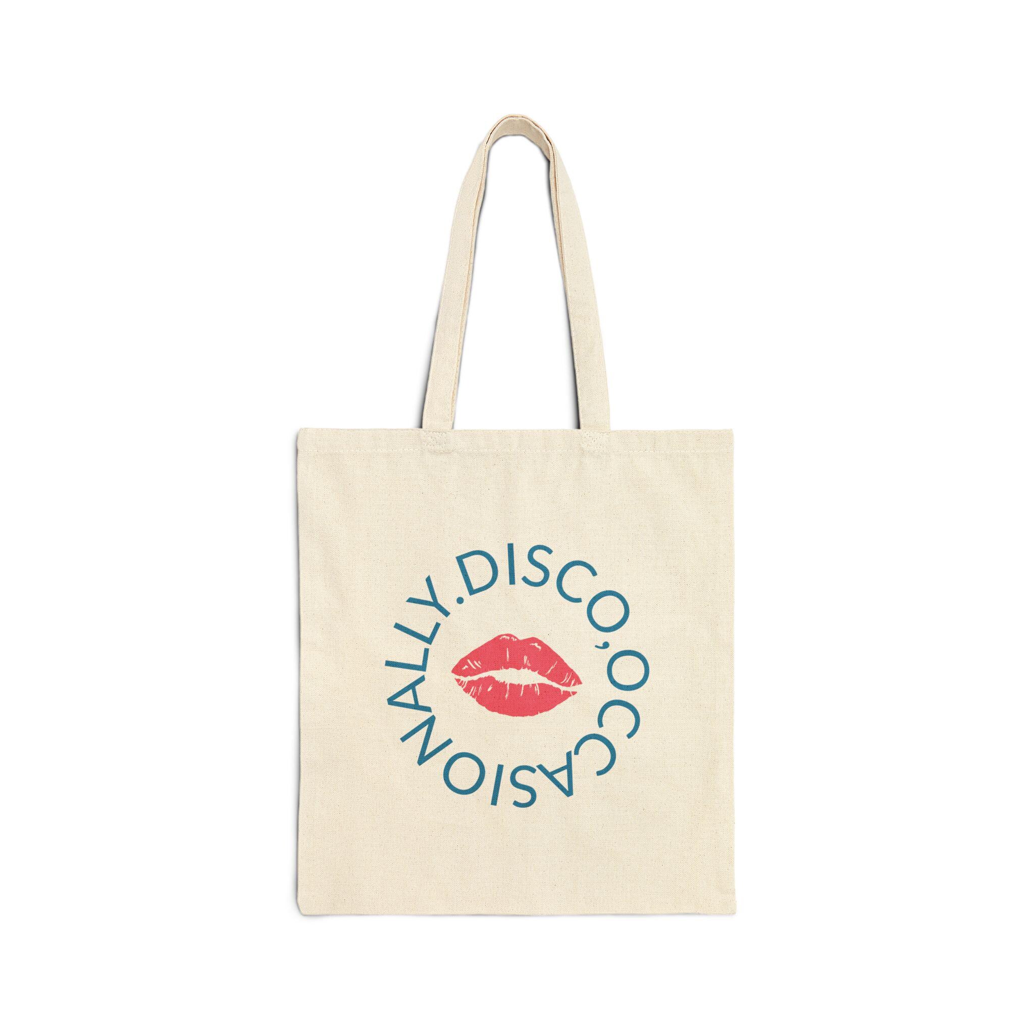 Kiss All the Time / Disco Occasionally Tote Bag. Harry Styles