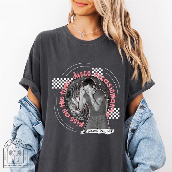 Kiss All the Time. Disco, Occasionally T-shirt. Kattdo Shirt