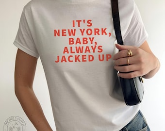 Camiseta de Harry Styles. Camiseta estilo años 90 inspirada en la gira del Madison Square Garden de Nueva York. ¡Es Nueva York, nena!