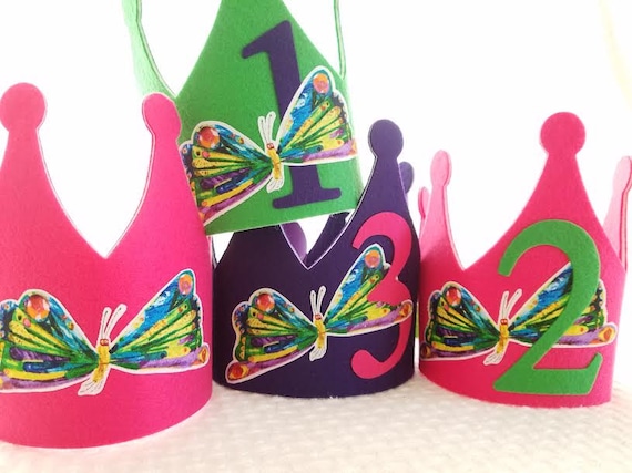 Butterfly Party Hat - Butterfly Birthday Crown Il_570xn