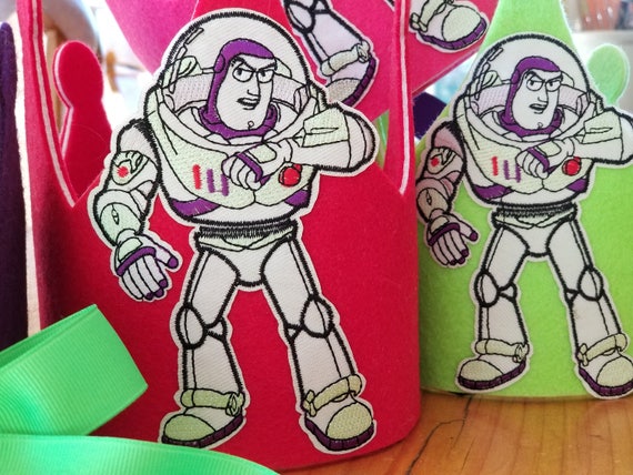 Buzz Lightyear Birthday Crown- Toy Story Party Hat - Buzz Lightyear Party Hat Il_570xn