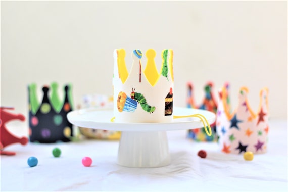 Caterpillar Party Crowns - Party Hats - Birthday Crown - Smash Cake Photo Prop - 1st Birthday Il_570xn