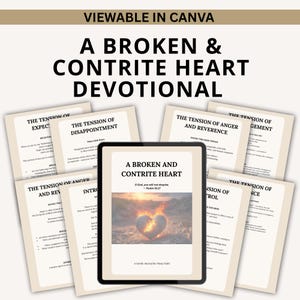 Broken and Contrite Heart – Printable Christian Devotional