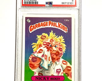 Vintage Garbage Pail Kids Card Hairy Mary 12b Original Series 1