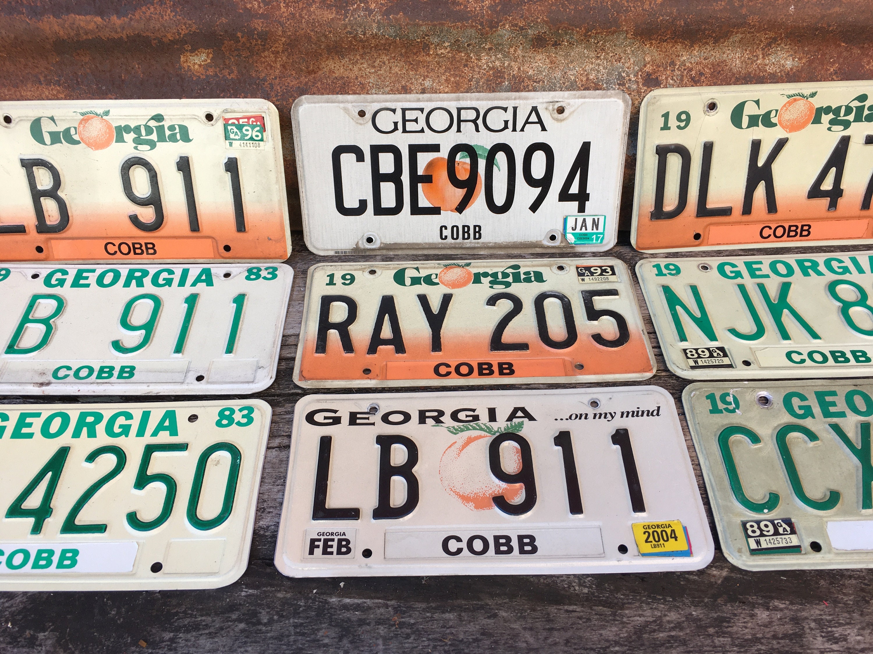 1963 License Plate Personalized Custom Car Auto Bike Motorcycle