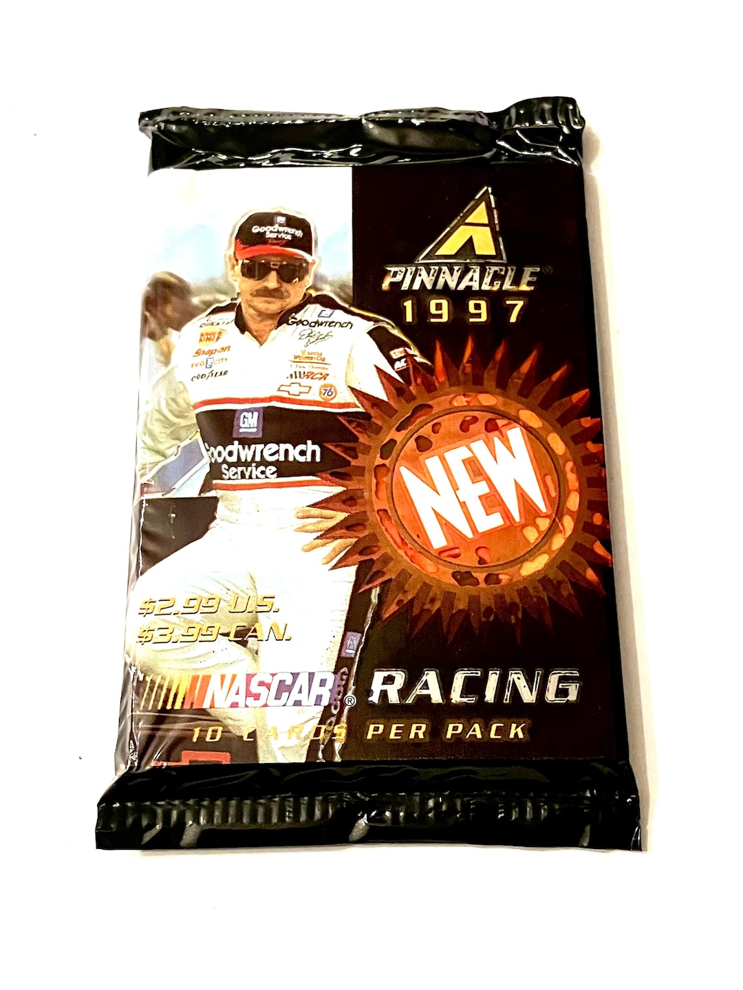 Vintage NASCAR Racing Cards Dale Earnhardt on Cover! 1997 Pinnacle