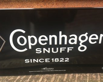 Original Copenhagen Sign Chewing Tobacco Sign Cope General Store 12x24  Inches
