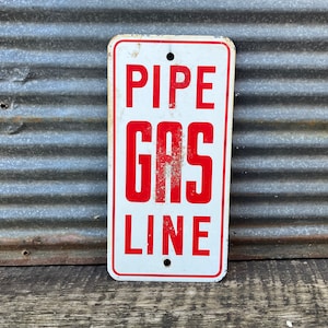 Old Pipeline Sign - Etsy